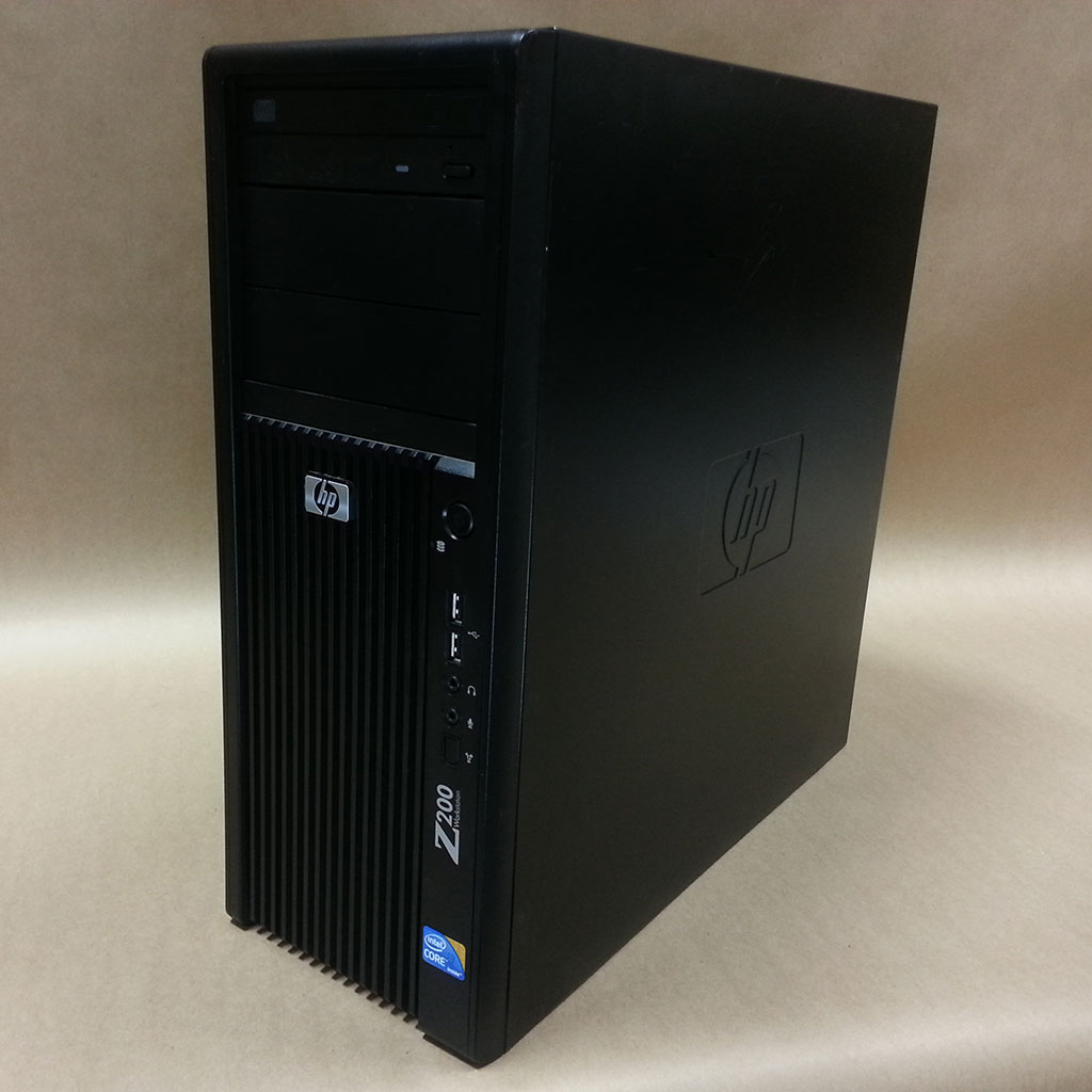 HP Z200 Workstation - Intel Core i5-650 / 4GB RAM / 1TB HDD / NVidia Quadro  FX380 2xDVI / DVD-ROM - Country Road Computer Services