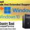 Windows 10 Upgrade and Extended Support Options